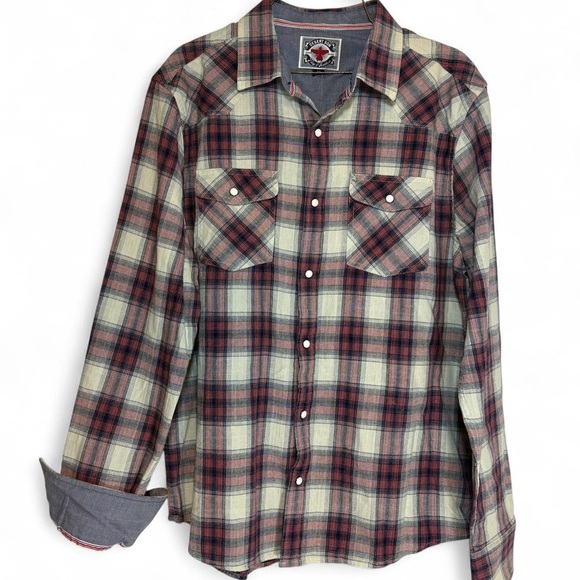 desert son Other - Plaid Button-Up Shirt